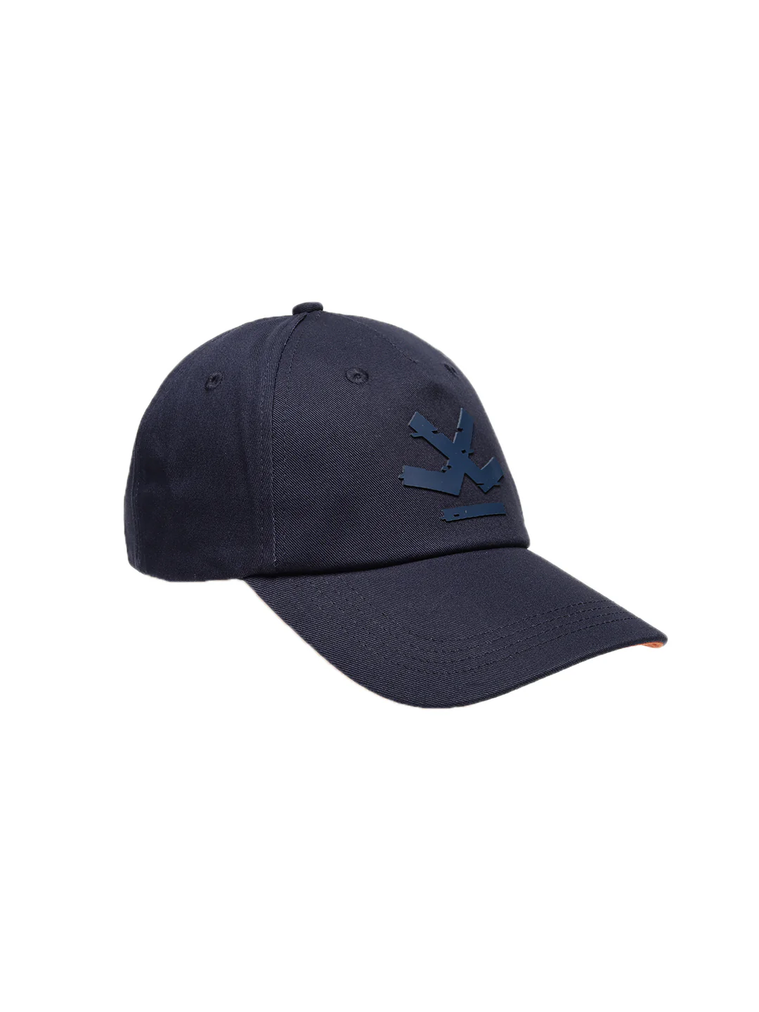 Navy Canvas Baseball Cap - Image 4