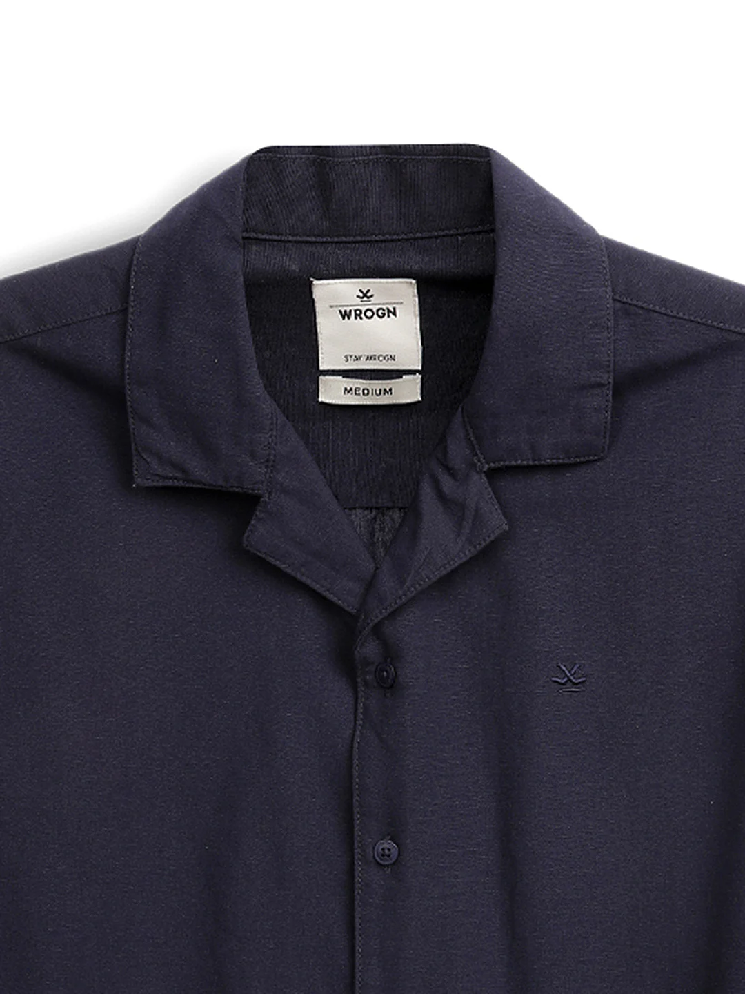Navy Vision Resort Collar Shirt - Image 8