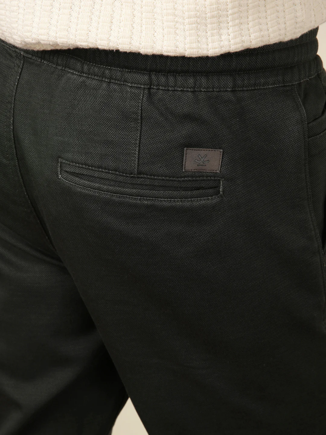 Olive Stride Solid Jogger - Image 6