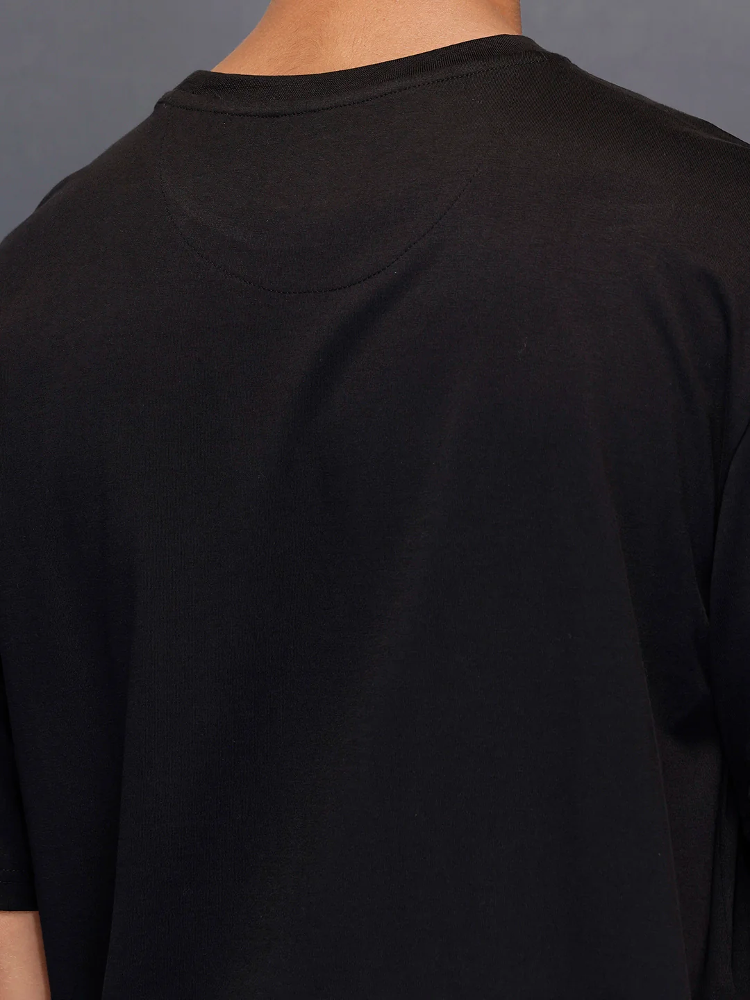 Oversized graphic T-shirt | Black - Image 5