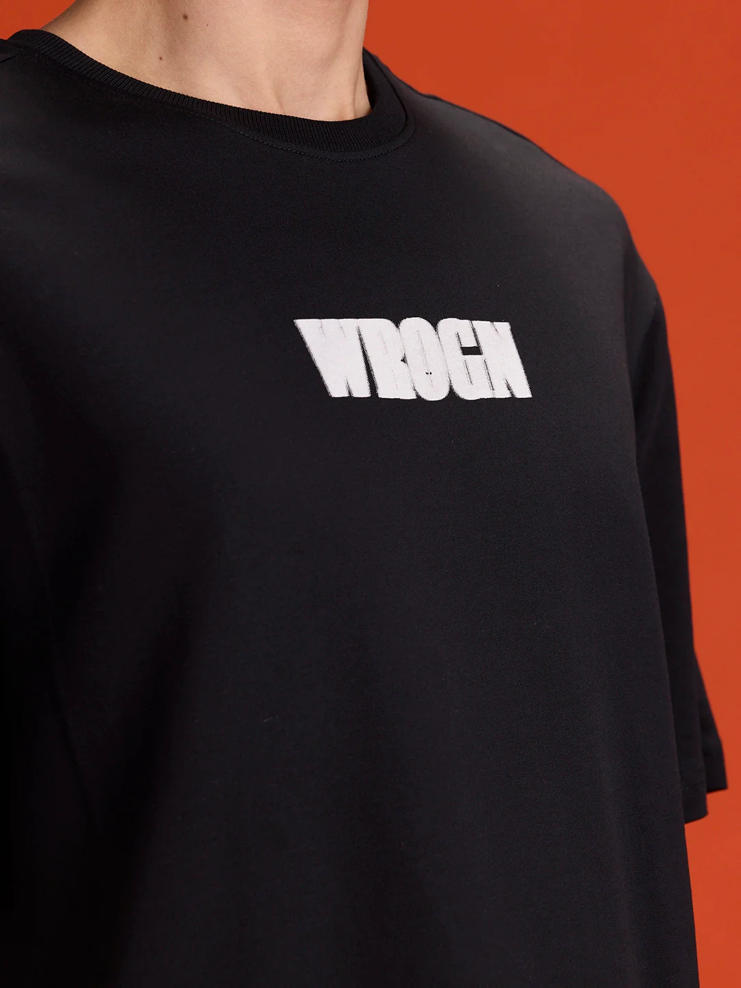 Oversized Skeletal Graphic T-Shirt | Black - Image 7