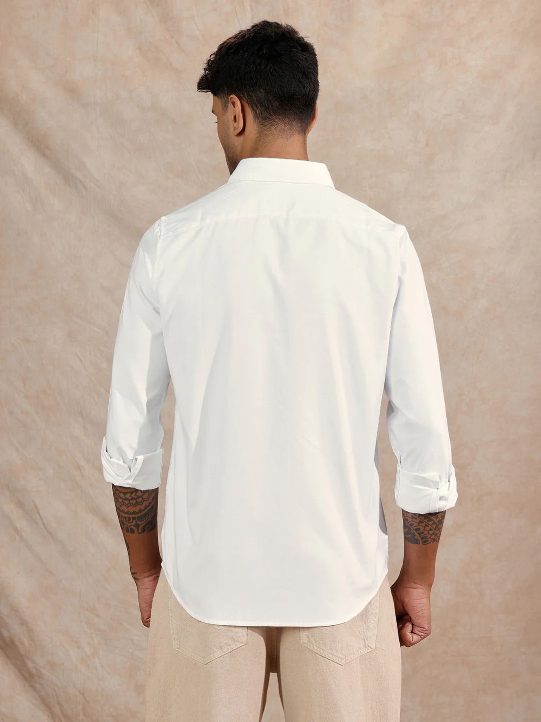 Oxford Button Down Shirt | White - Image 3