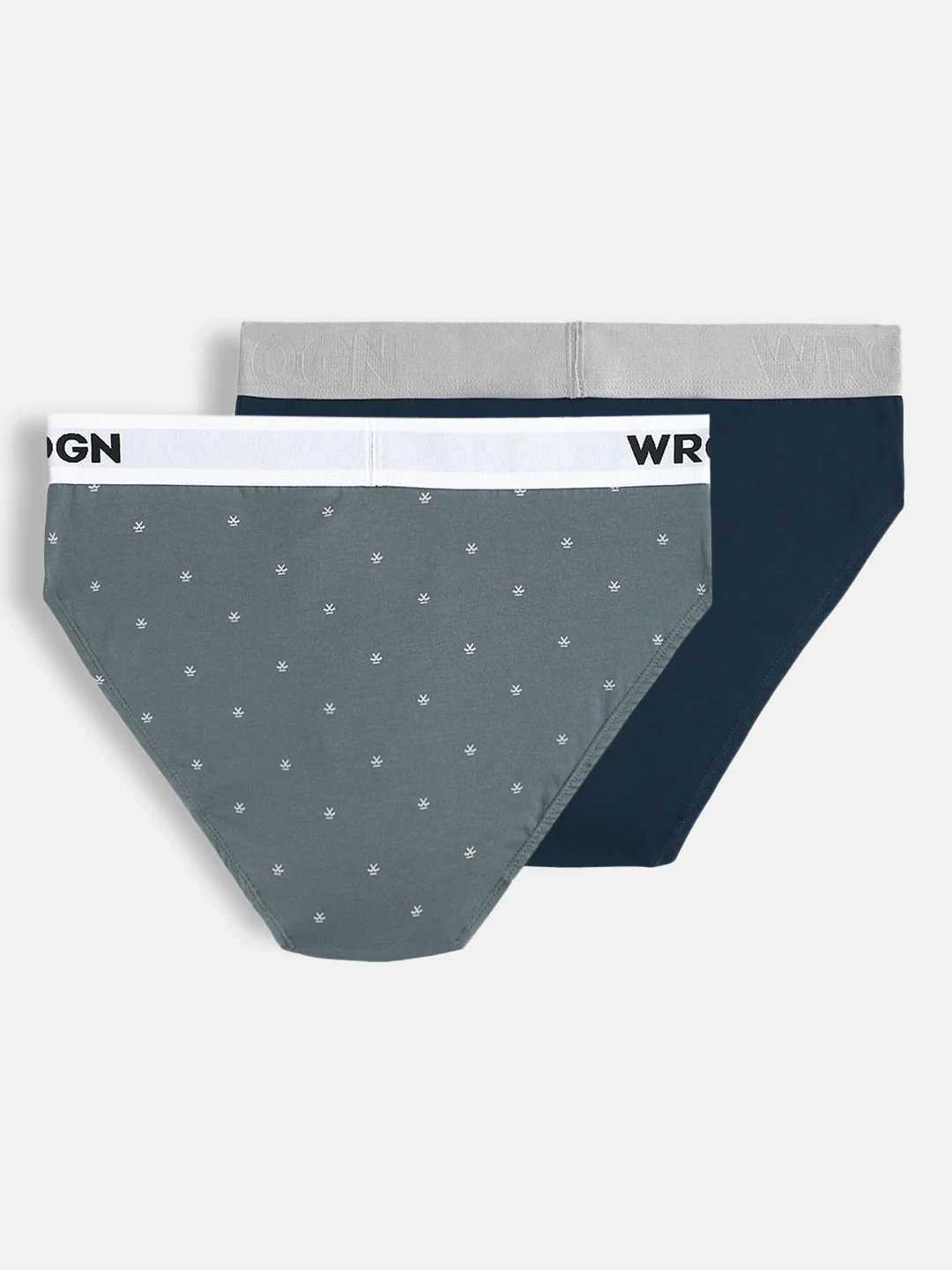 Daily Ease Solid & Print 2-Pack Briefs - Image 2