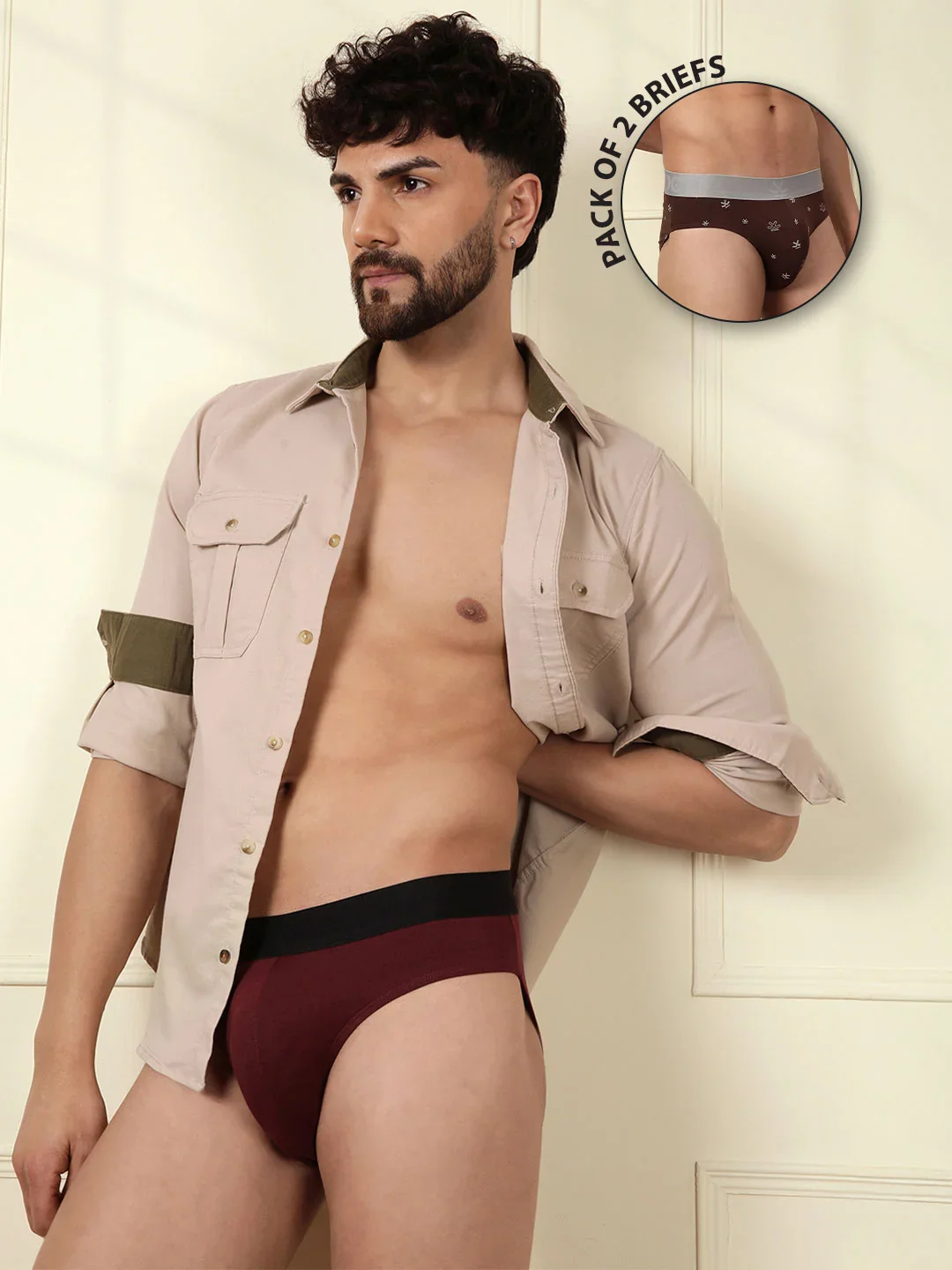 Pack of 2 Soft Cotton Briefs - Image 3