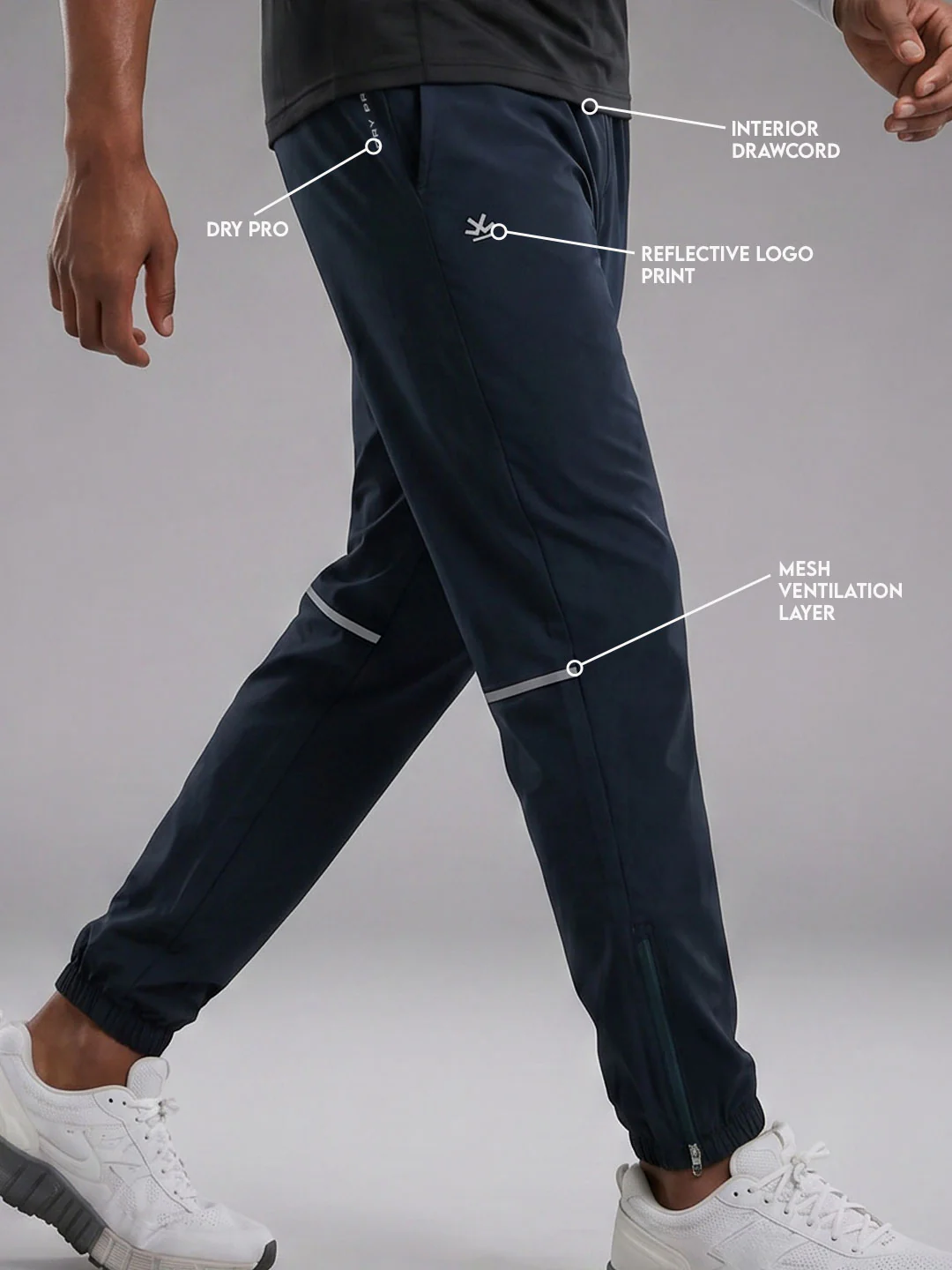 Performance Joggers | Navy Blue - Image 5