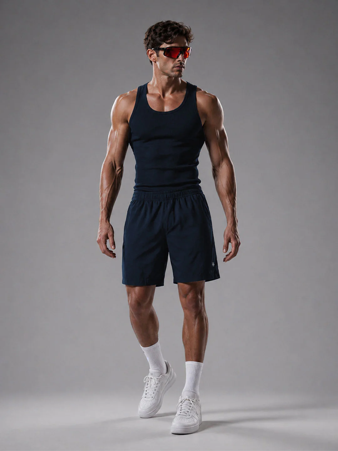 Performance shorts | Navy Blue - Image 2