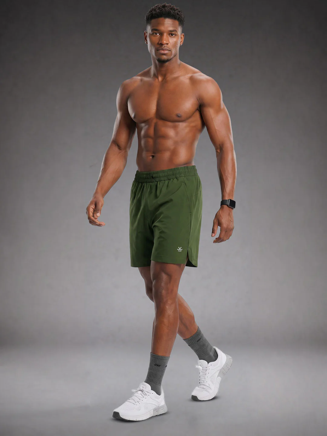 Performance shorts | Olive - Image 2