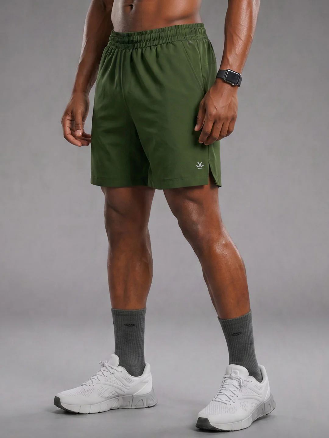 Performance shorts | Olive - Image 4