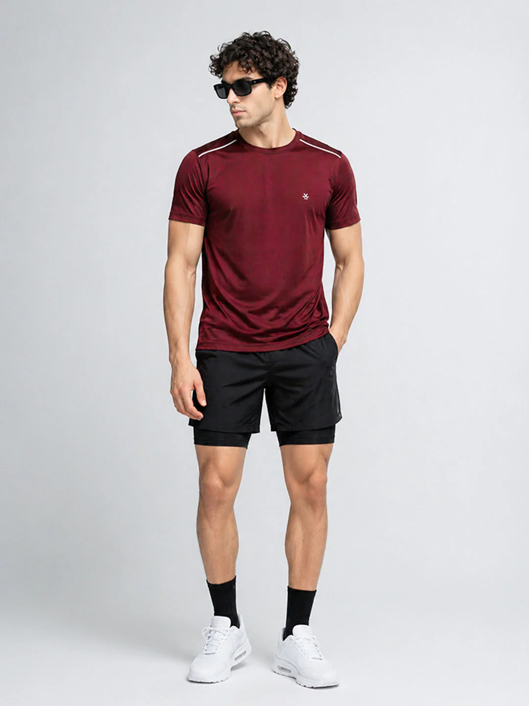 Performance Tee | Maroon - Image 2