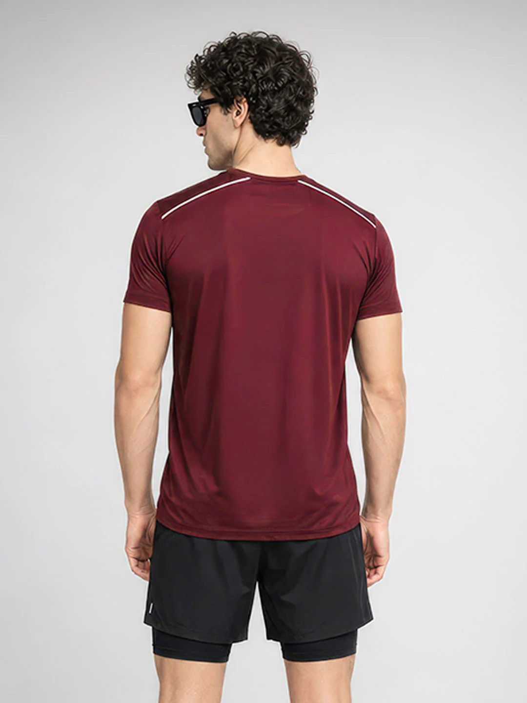 Performance Tee | Maroon - Image 3