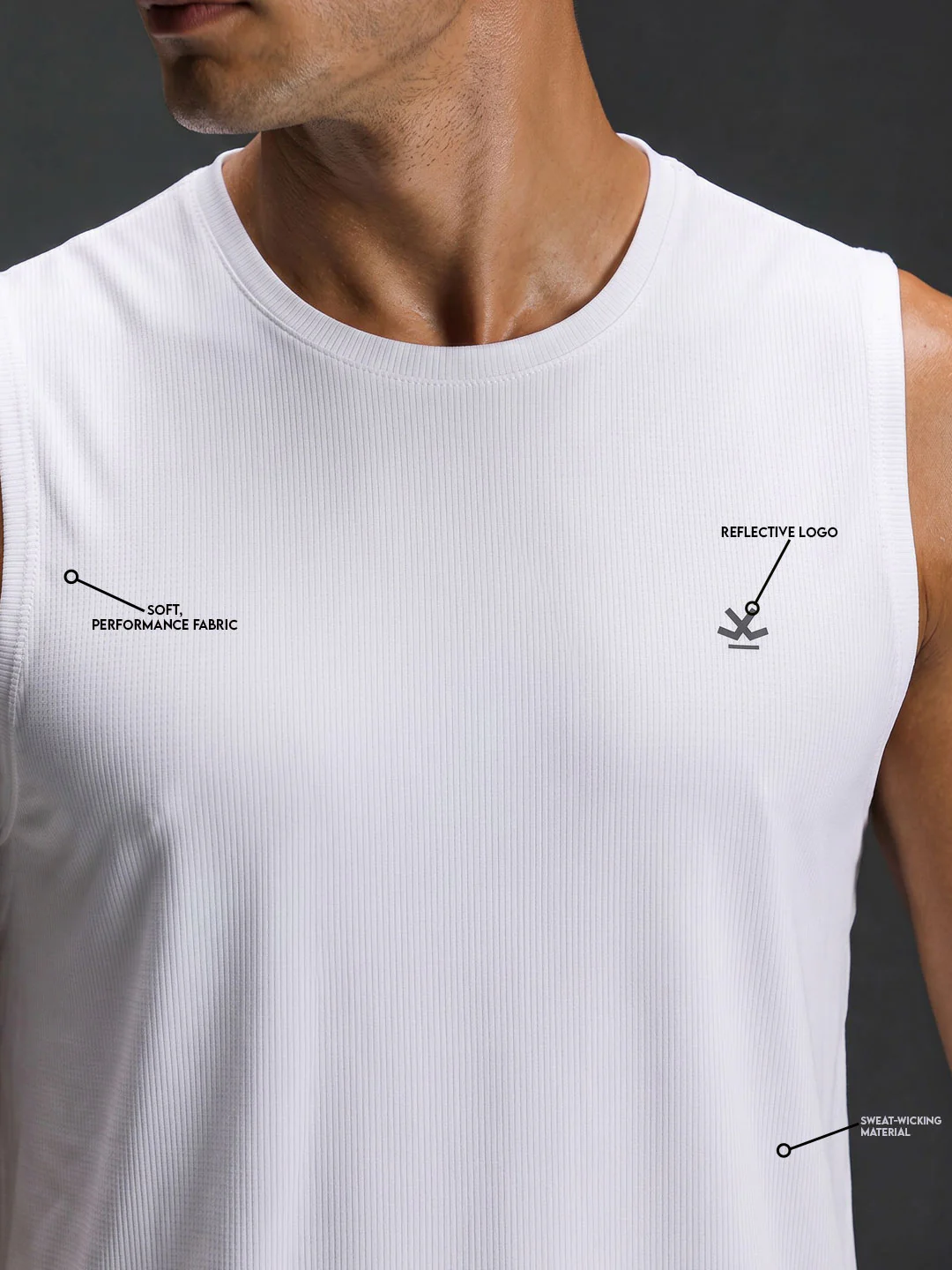 Performance Vest | White - Image 4