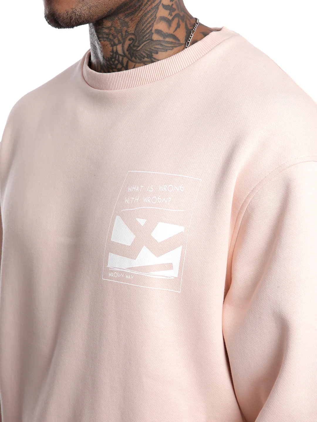 Premium Light Pink Sweatshirt - Image 7