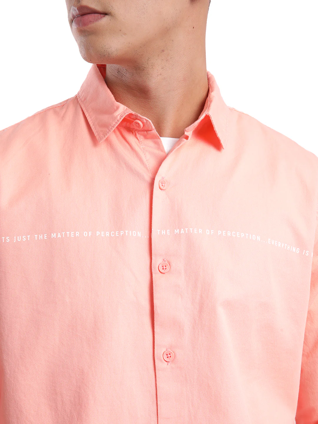 Premium Pink Printed Long Sleeve Shirt - Image 5