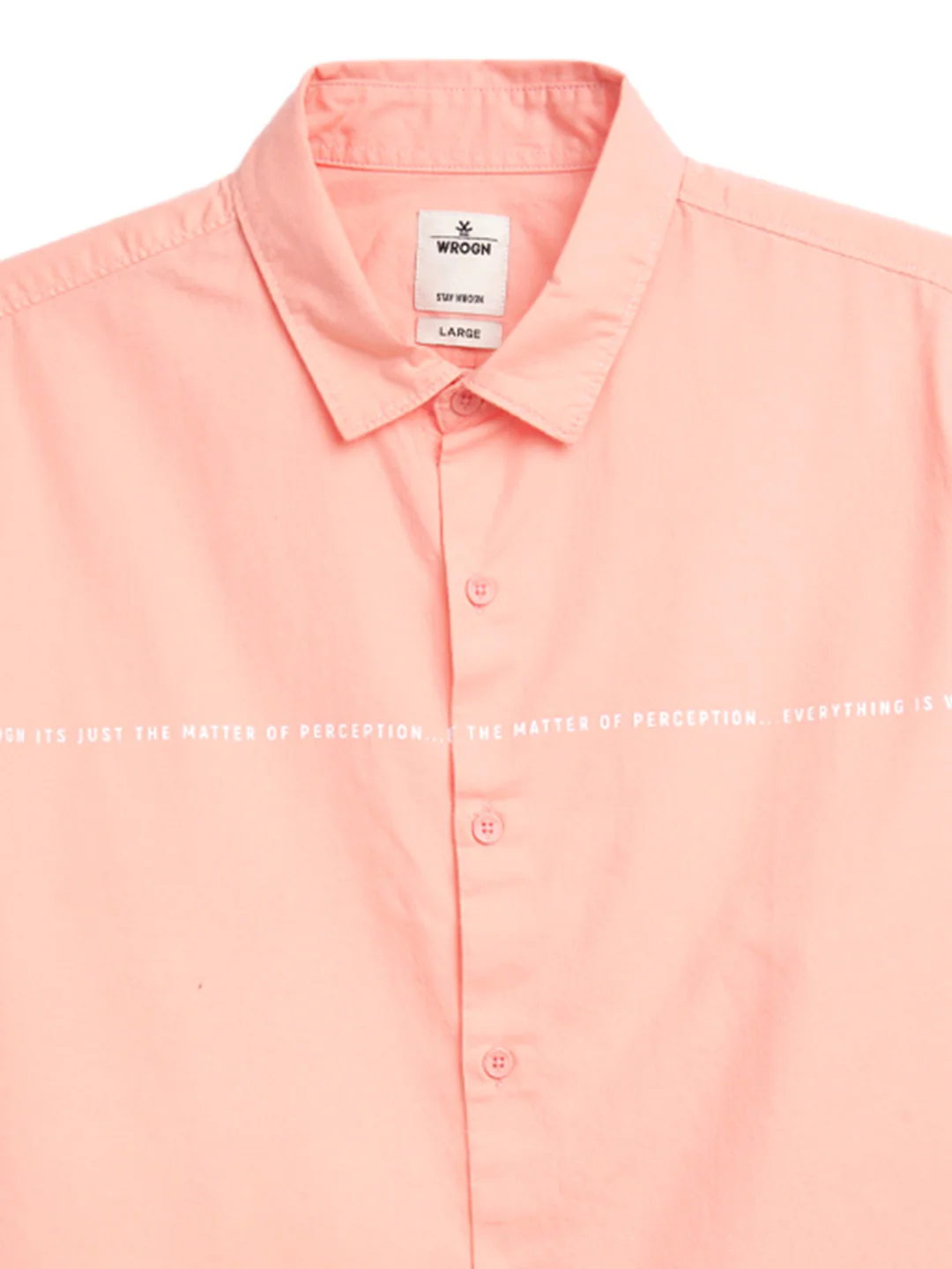 Premium Pink Printed Long Sleeve Shirt - Image 8
