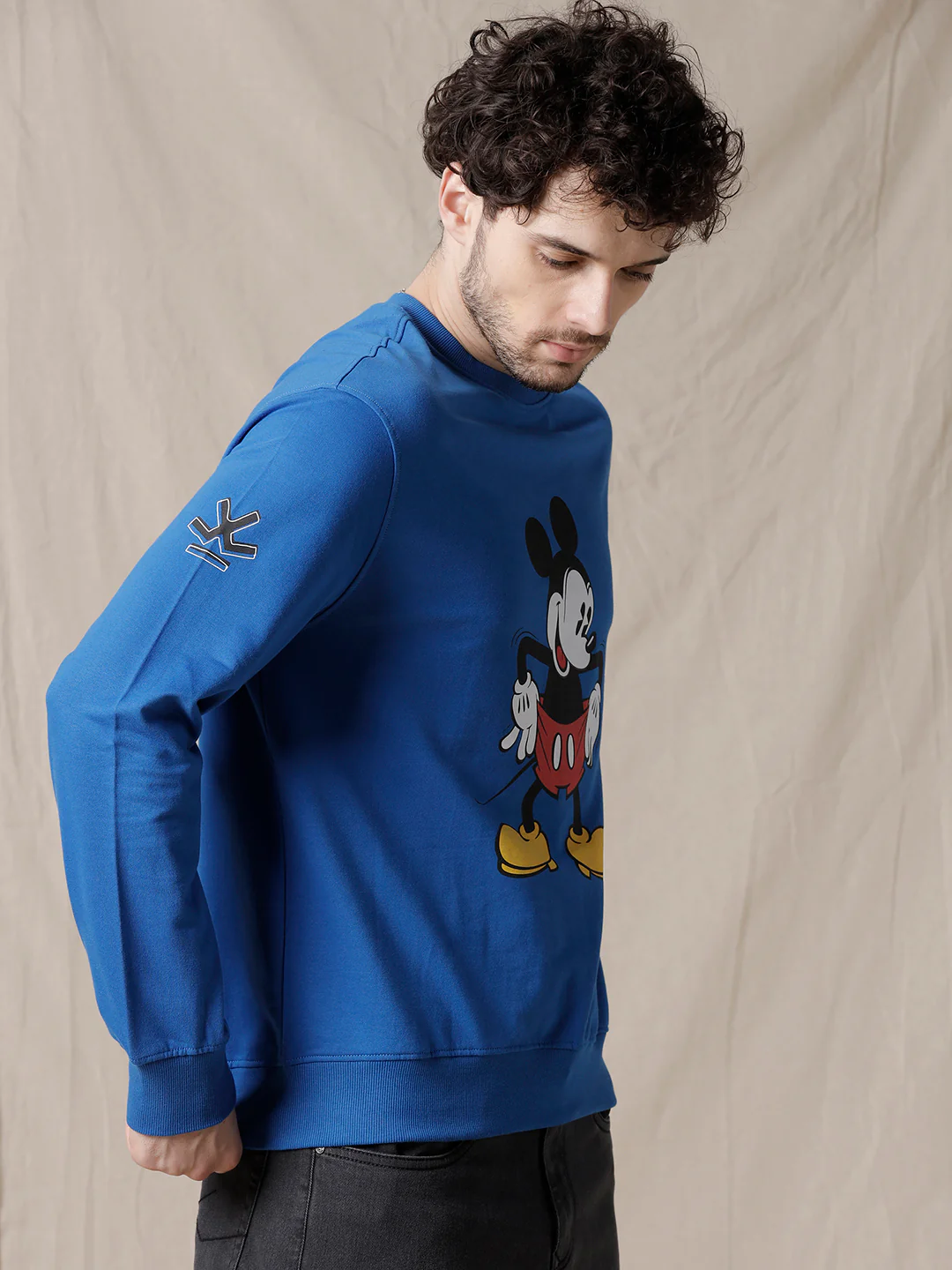Printed Disney's Mickey Sweatshirt - Image 4