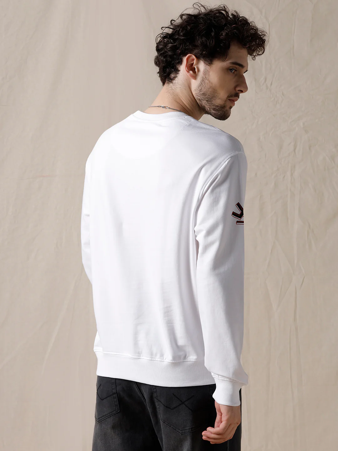 Printed Mickey Mouse Sweatshirt - Image 3