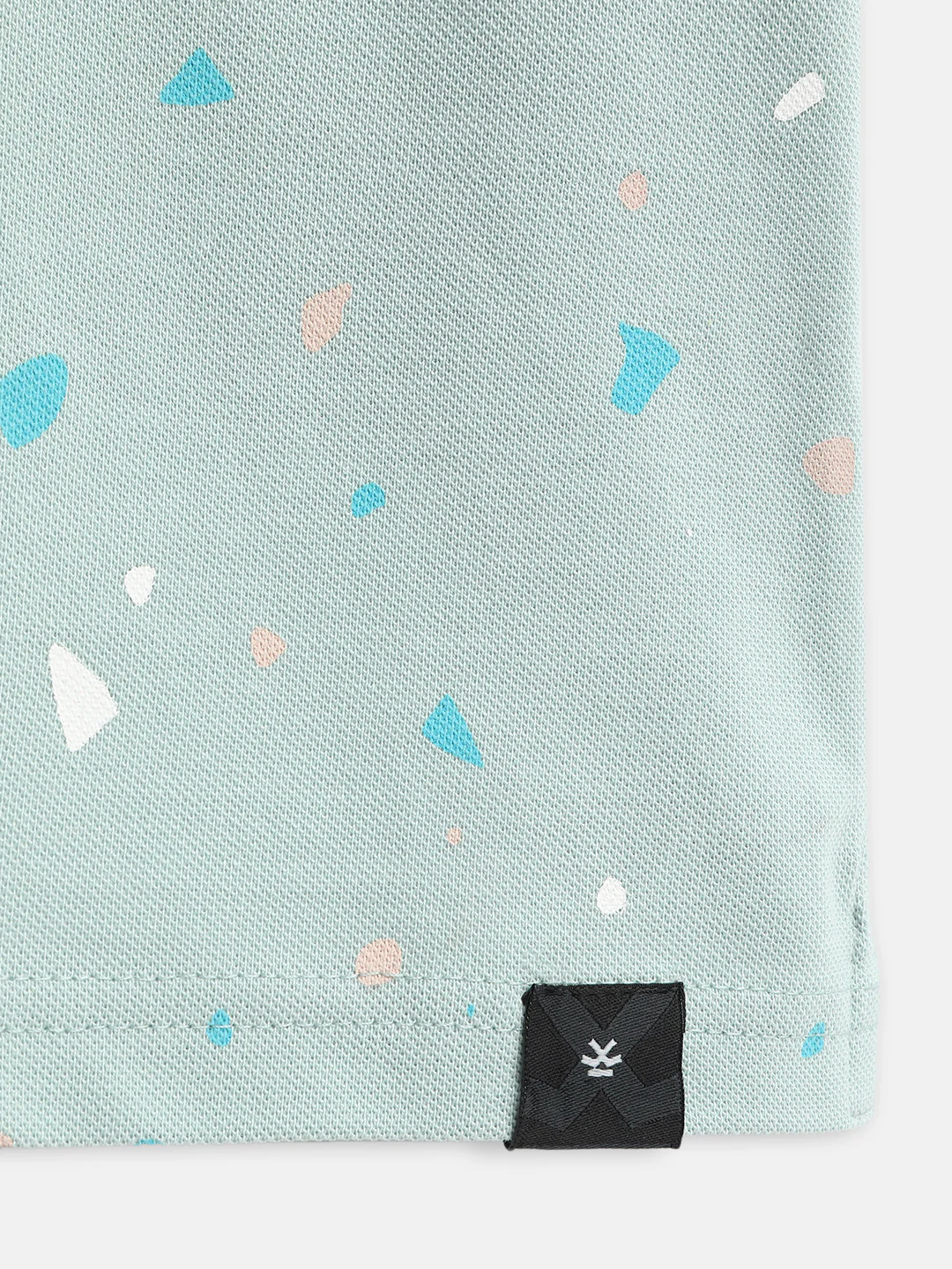 Printed Slim Fit Polo T-Shirt | Olive - Image 6