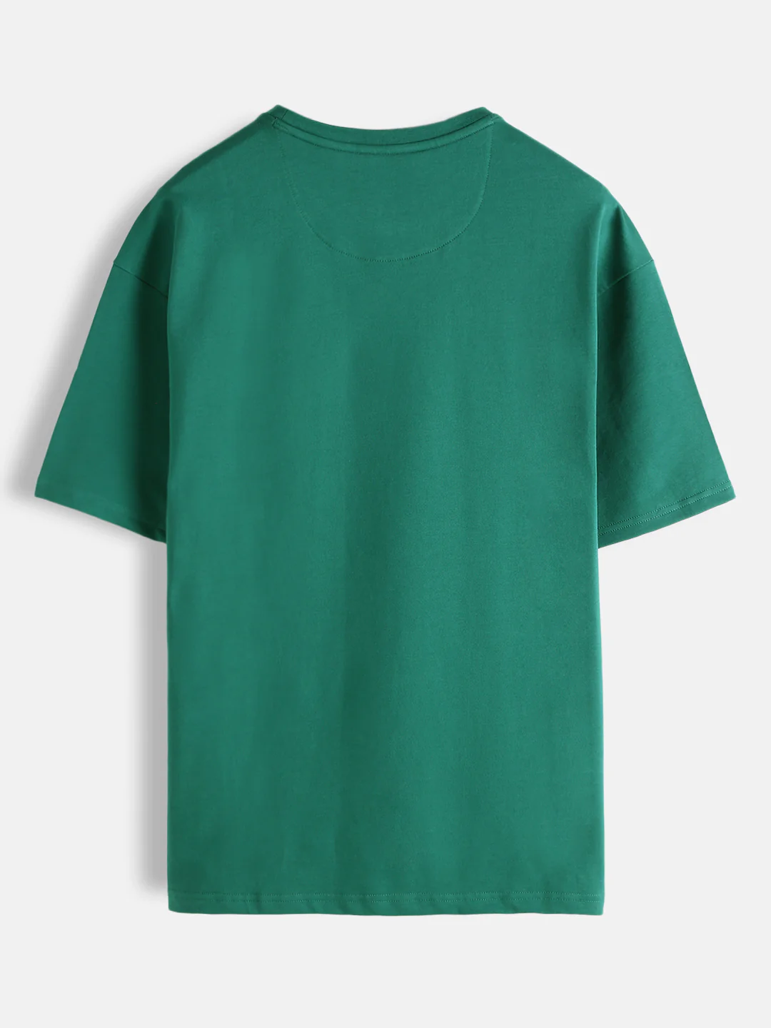 Puff Print Oversized Fit T-Shirt | Green - Image 4