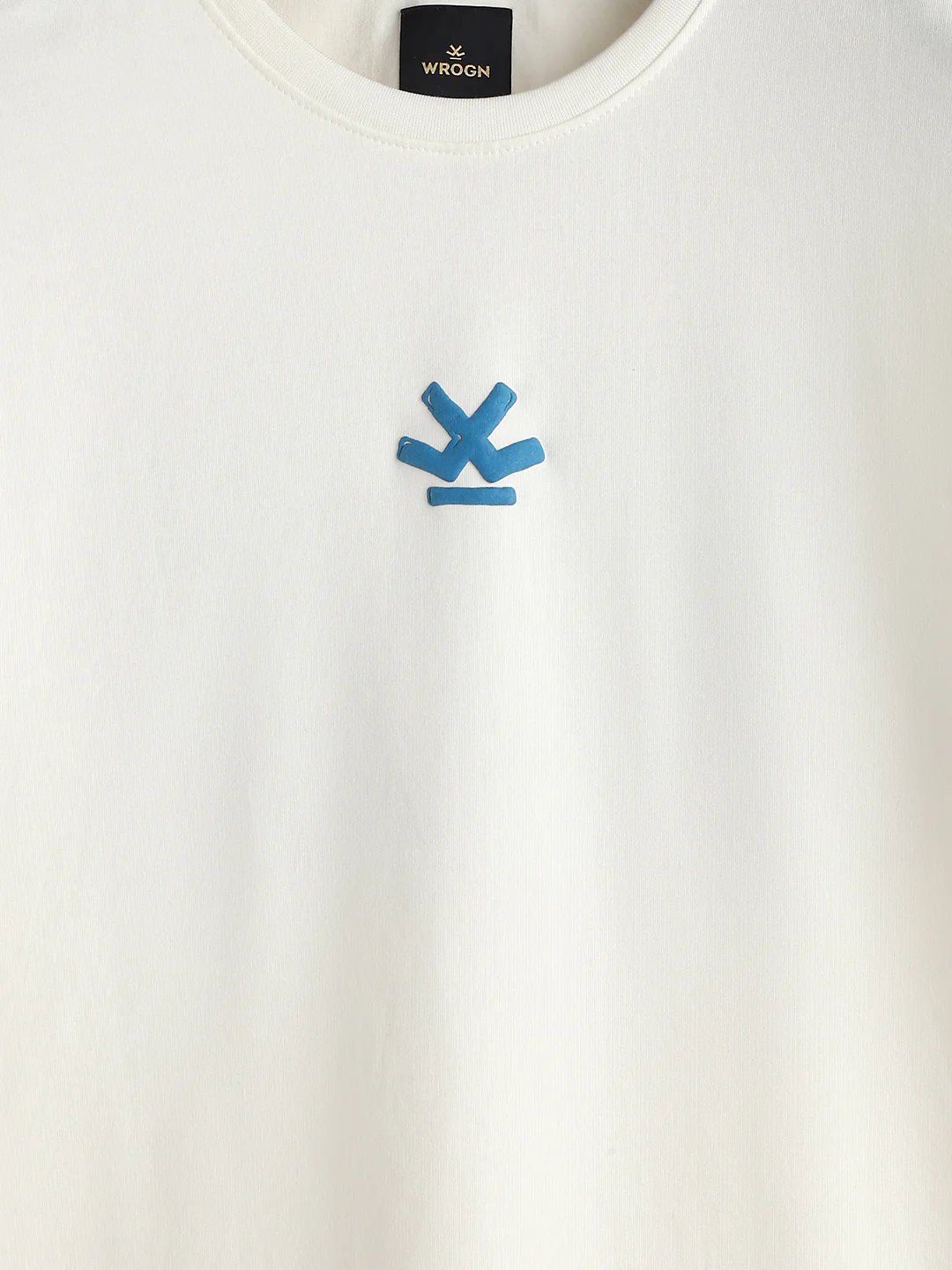Puff Printed Oversized T-Shirt | Off White - Image 3