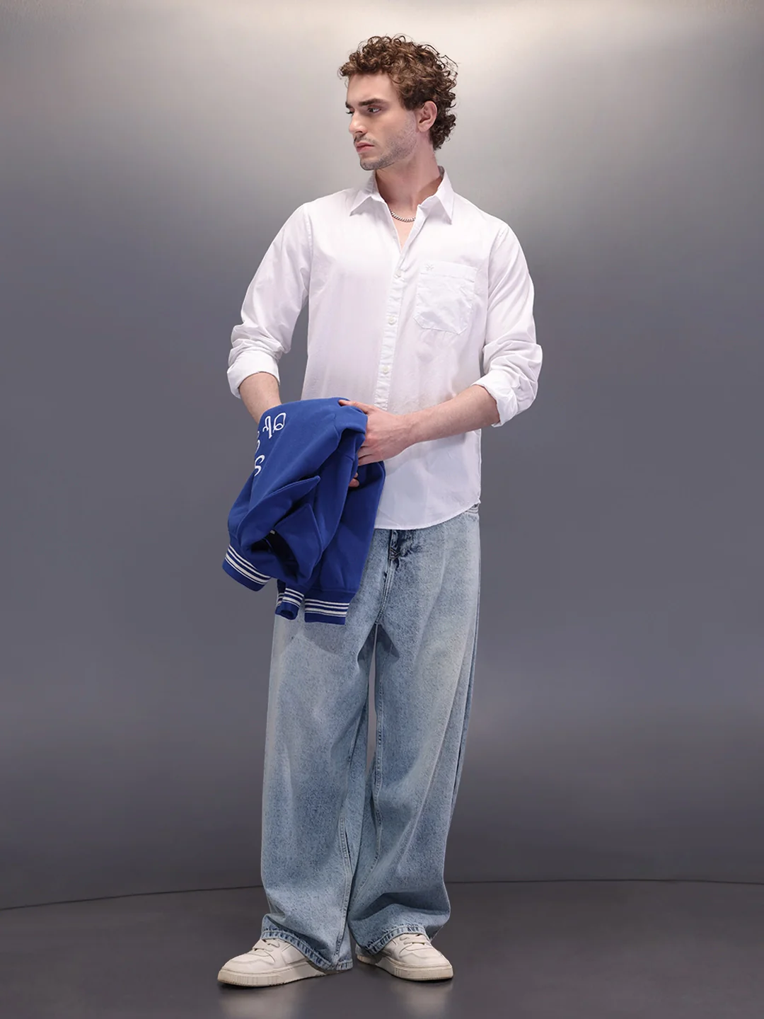 Pure Cotton Regular Fit Shirt | White - Image 2