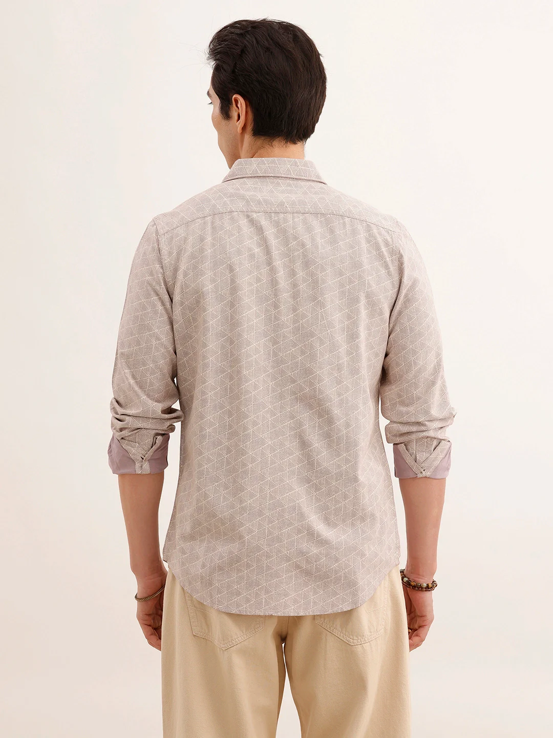 Regular Fit AOP Shirt | Purple - Image 3
