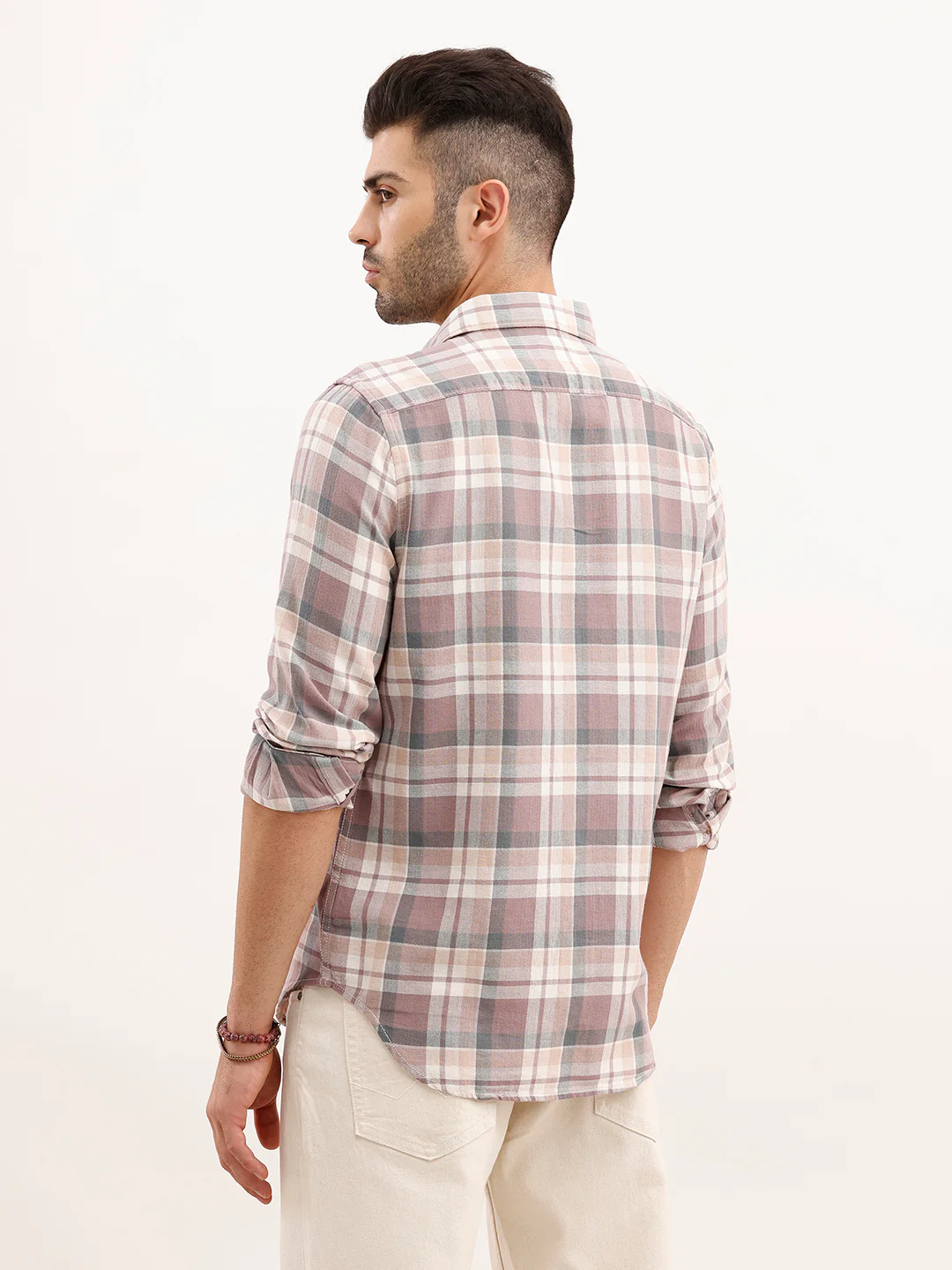 Oversized Fit Checkered Shirt | Multicolor - Image 3