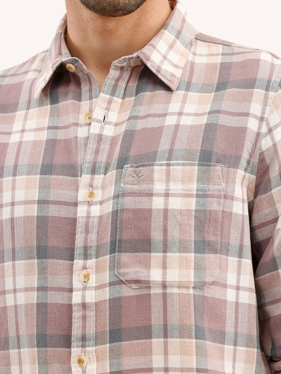 Oversized Fit Checkered Shirt | Multicolor - Image 5