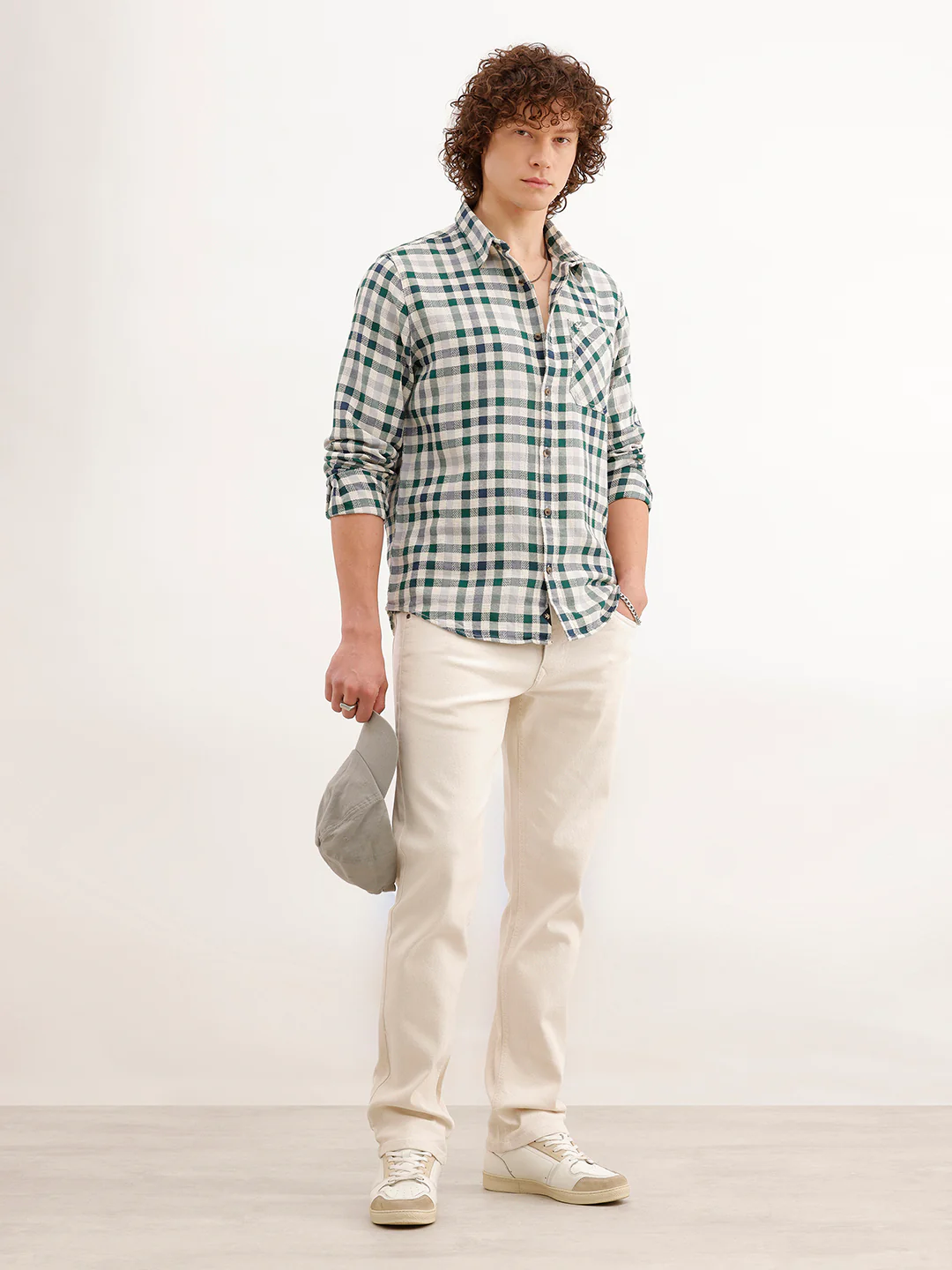 Regular Fit Checkered Shirt | Multicolor - Image 2