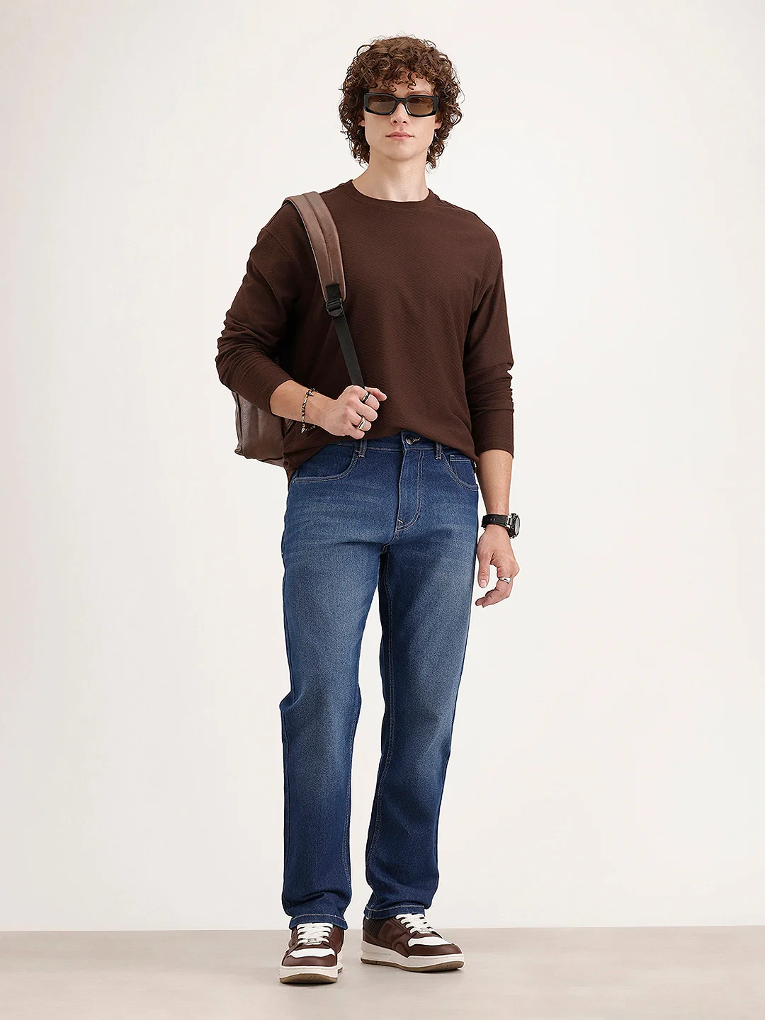 Relaxed Fit Denim Jeans | Light Blue - Image 2