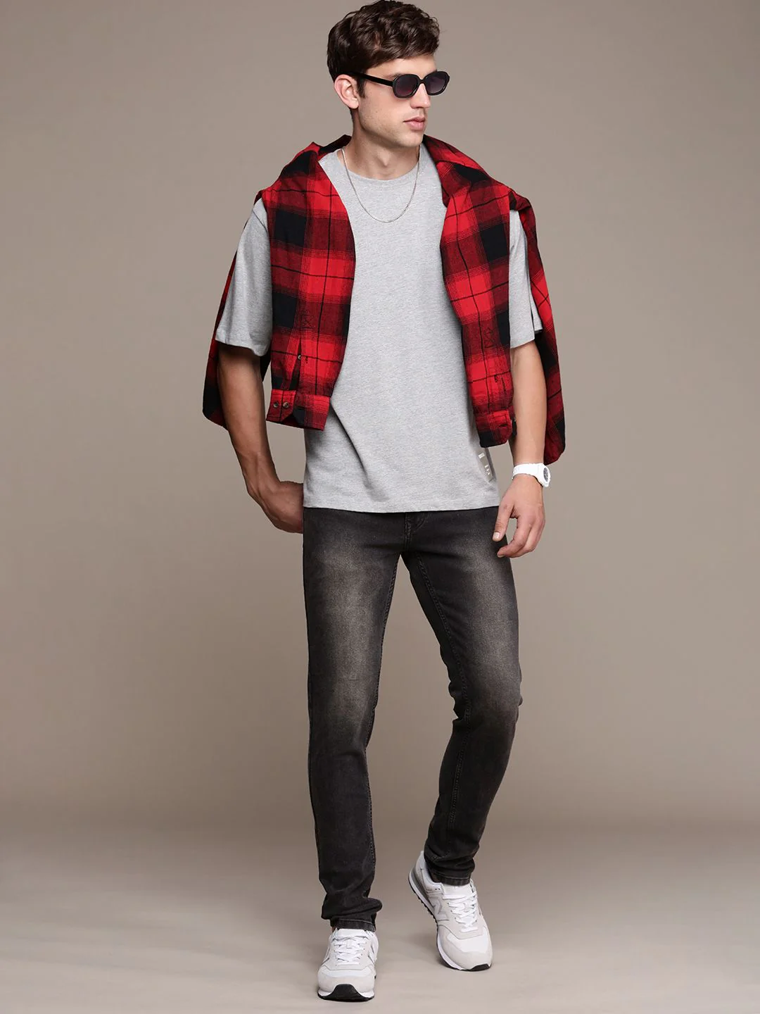 Rugged Straight Fit Light Fade Jeans - Image 4
