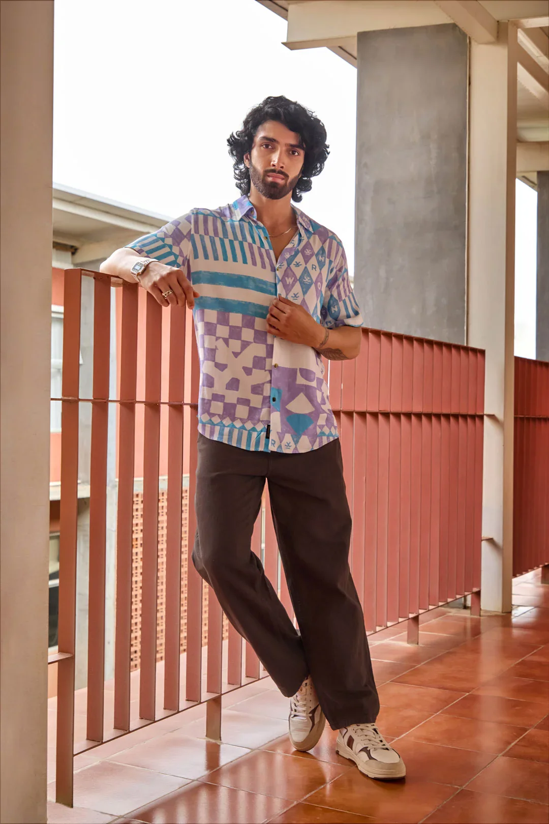 Casual Loose Fit Jeans | Brown - Image 2