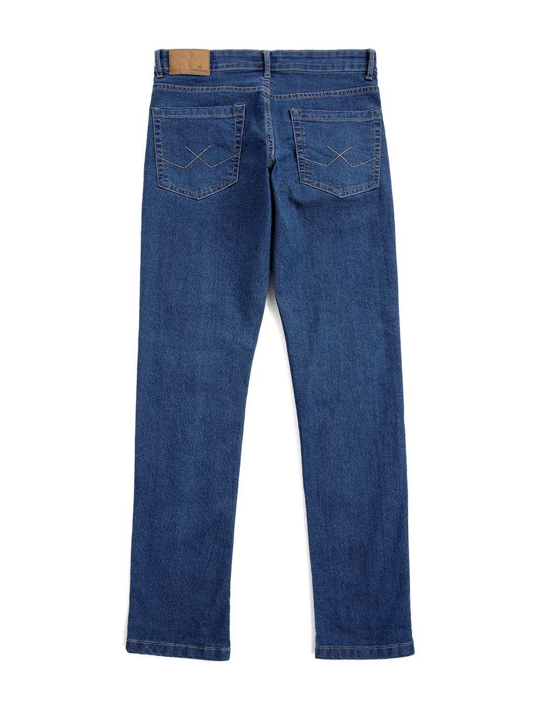 Sleek Slim Fit Blue Denims - Image 8