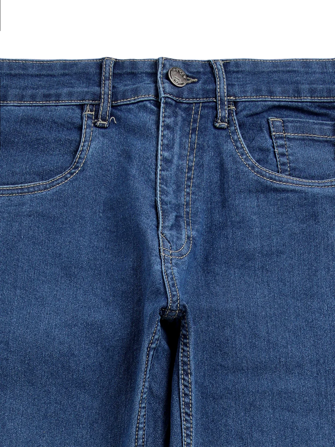 Sleek Slim Fit Blue Denims - Image 9