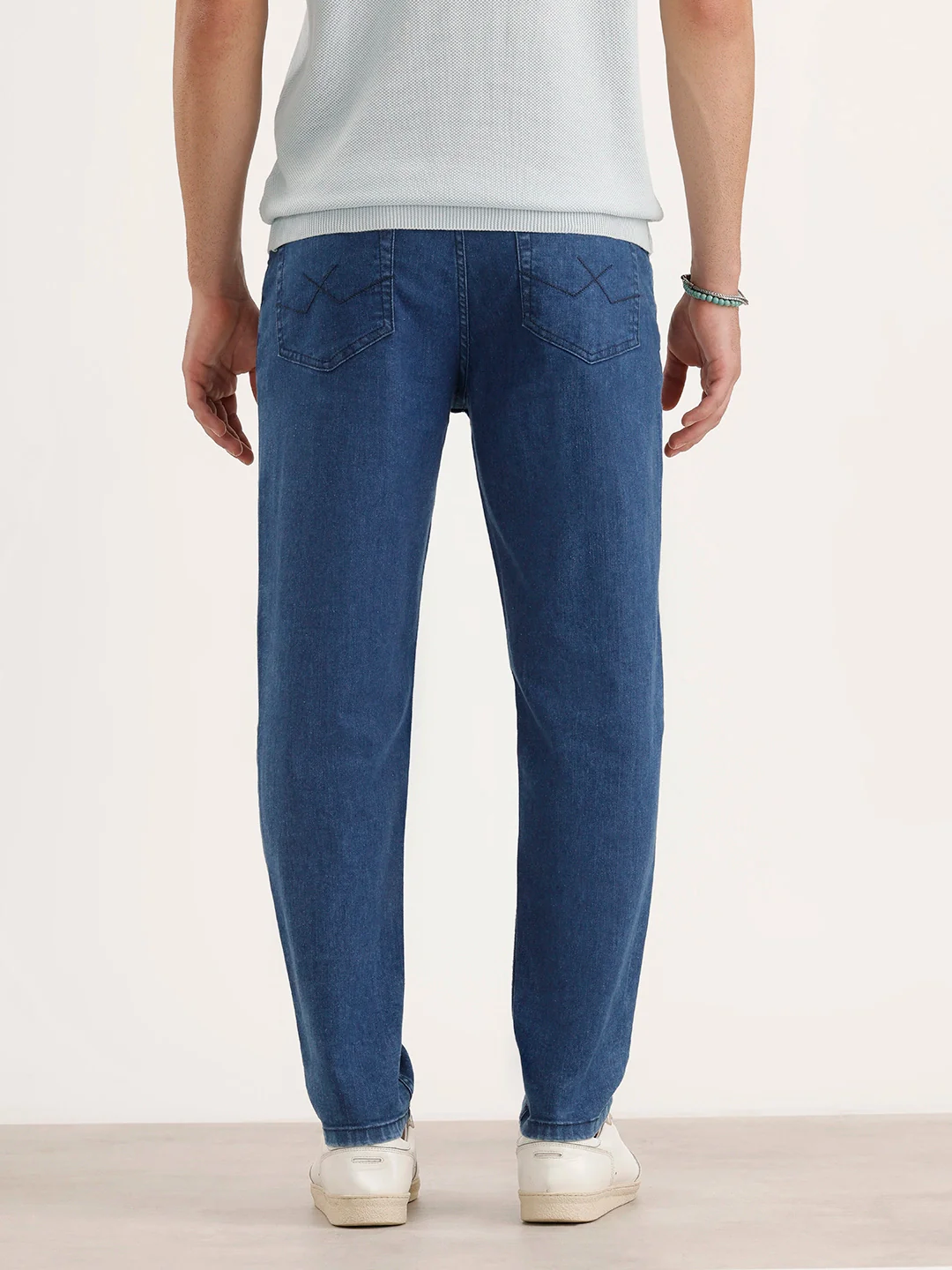 Slim Ankle Fit Denim Jeans | Blue - Image 3
