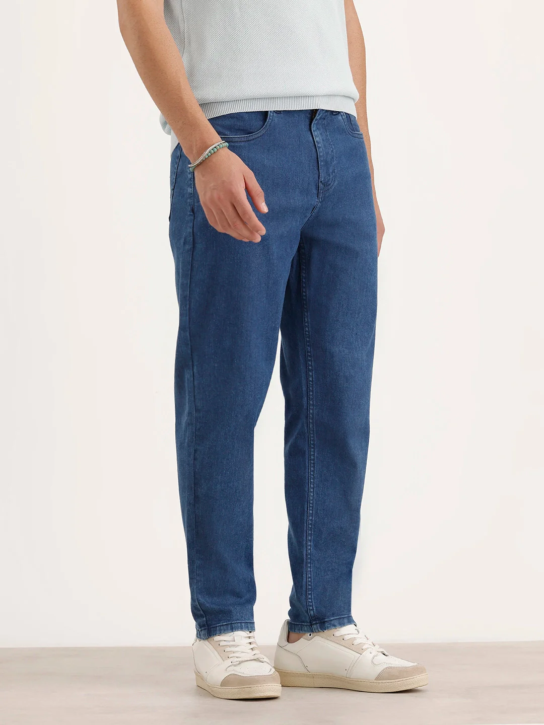Slim Ankle Fit Denim Jeans | Blue - Image 4
