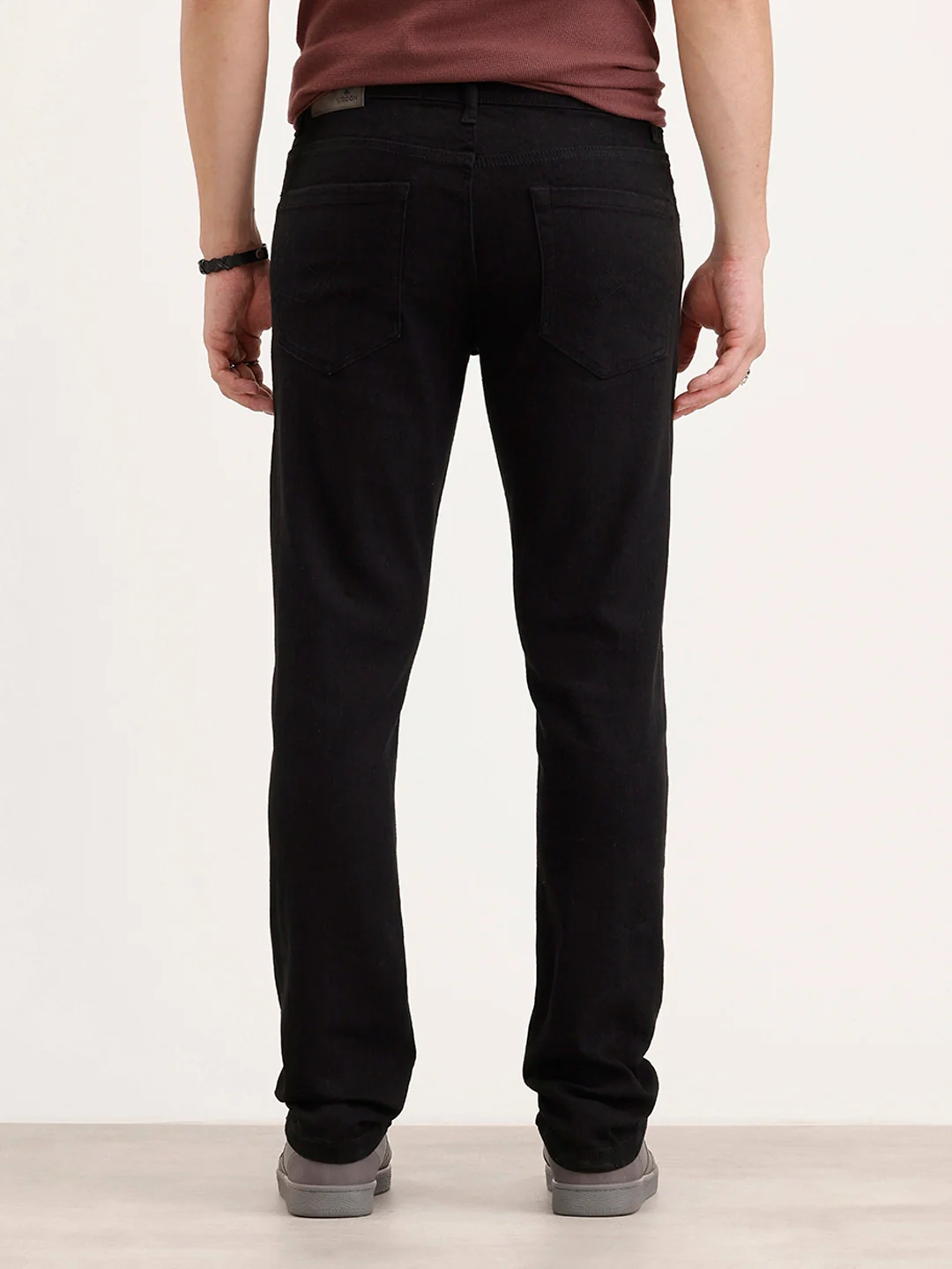 Slim Fit Denim Jeans | Black - Image 3