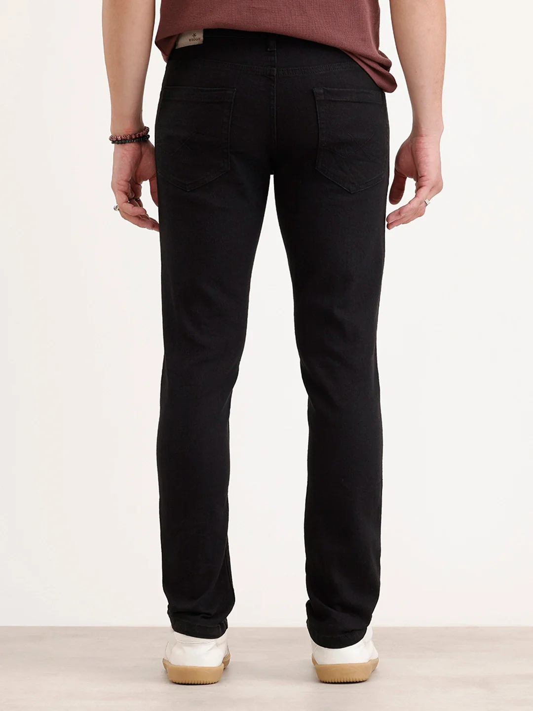 Slim Fit Denim Jeans | Black - Image 3