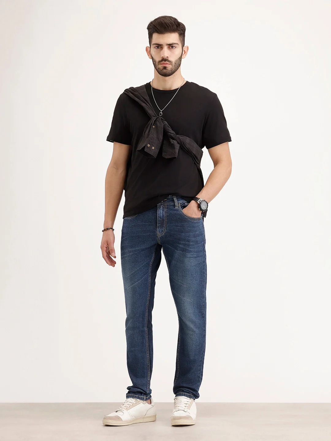 Slim Fit Denim Jeans | Blue - Image 2