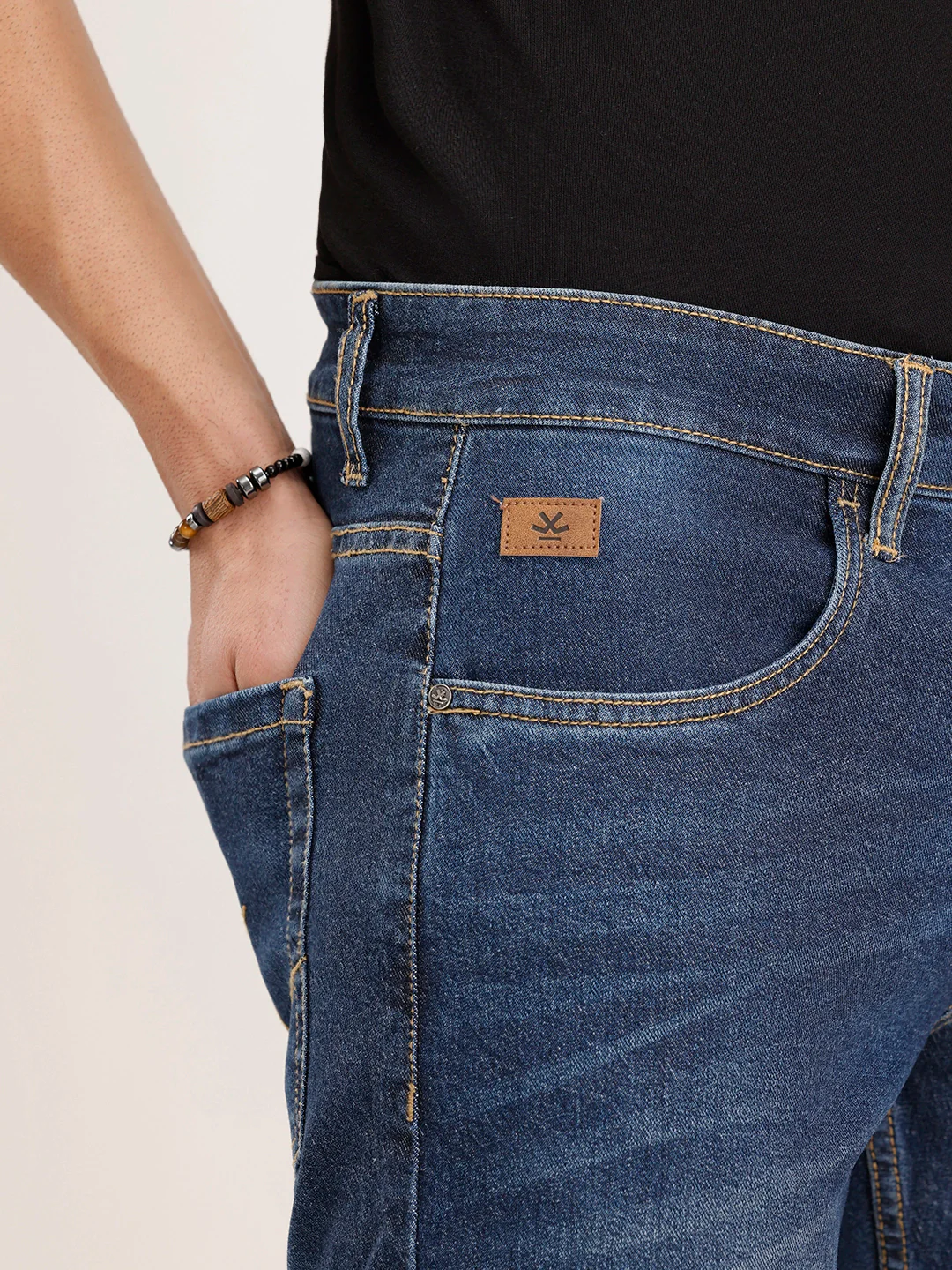 Slim Fit Denim Jeans | Blue - Image 5