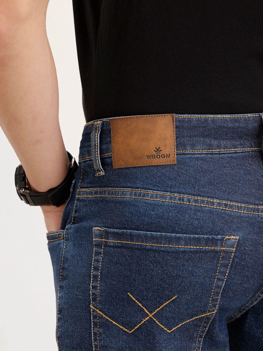 Slim Fit Denim Jeans | Blue - Image 6