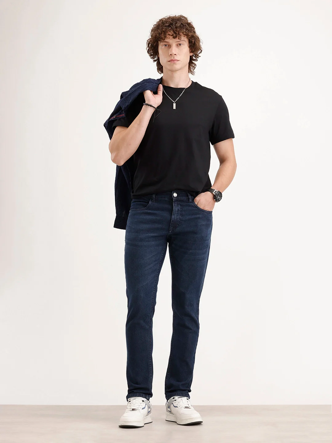 Slim Fit Denim Jeans | Blue - Image 2