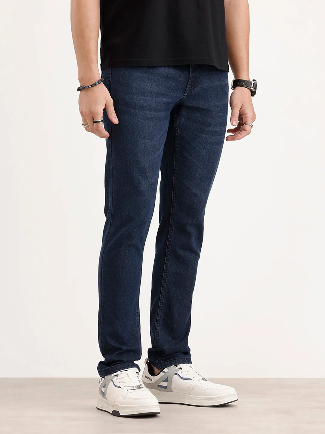 Slim Fit Denim Jeans | Blue - Image 4