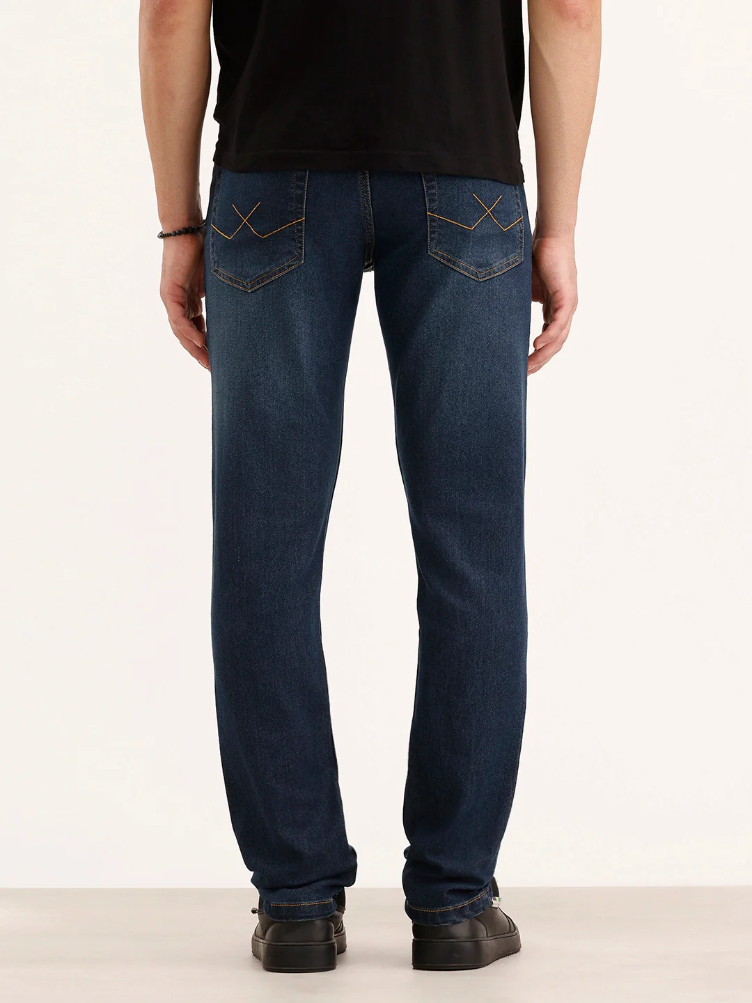 Slim Fit Denim Jeans | Dark Blue - Image 3