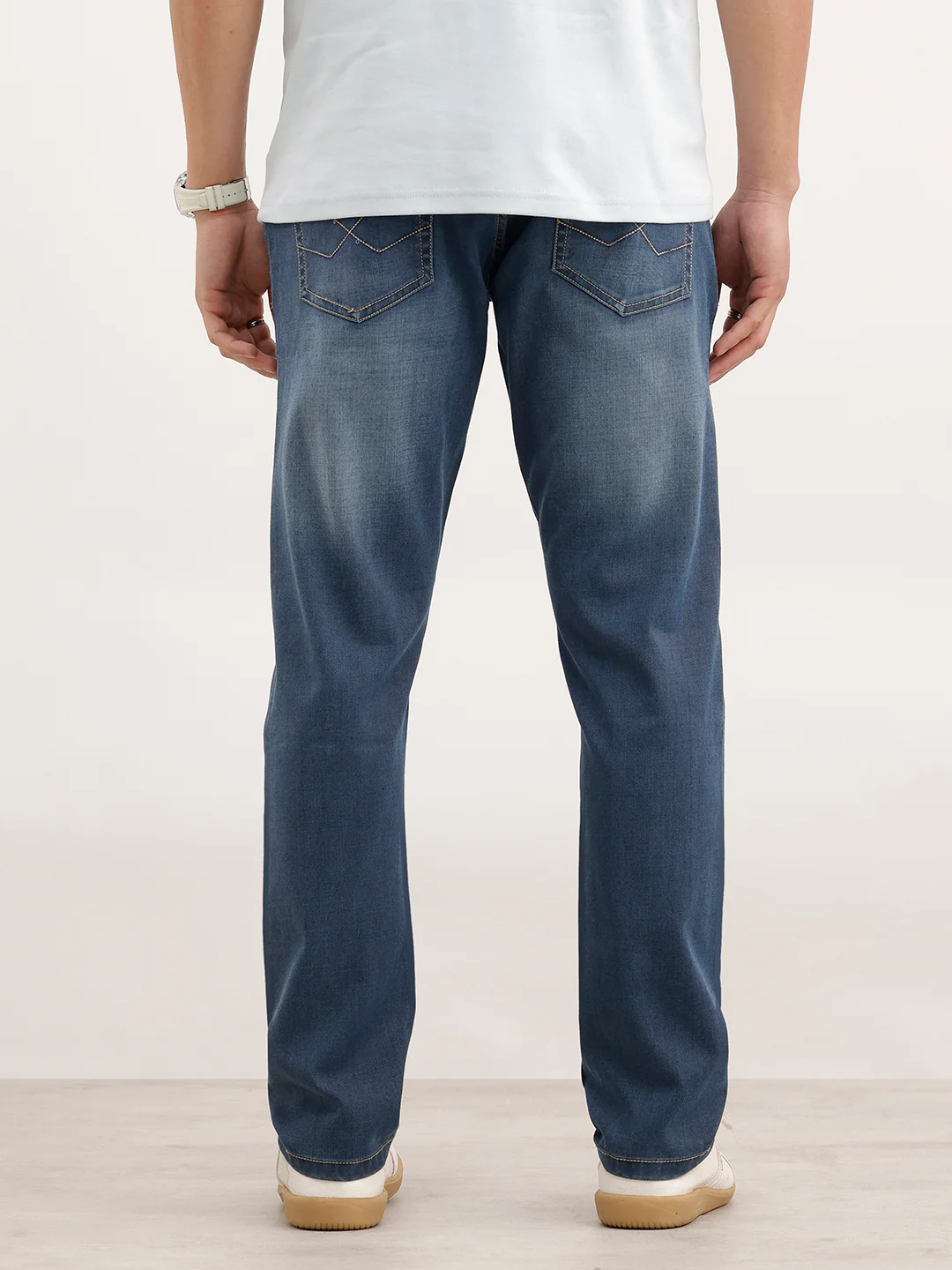 Slim Fit Denim Jeans | Light Blue - Image 3