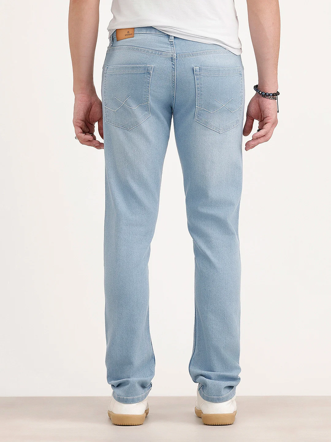 Slim Fit Denim Jeans | Light Blue - Image 3