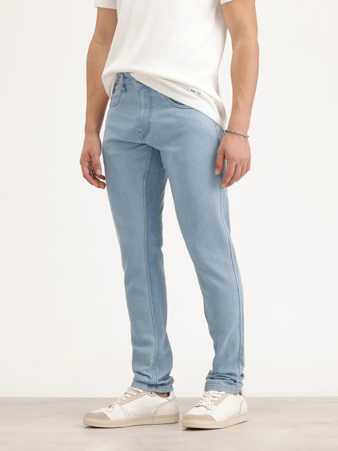 Slim Fit Denim Jeans | Light Blue - Image 4