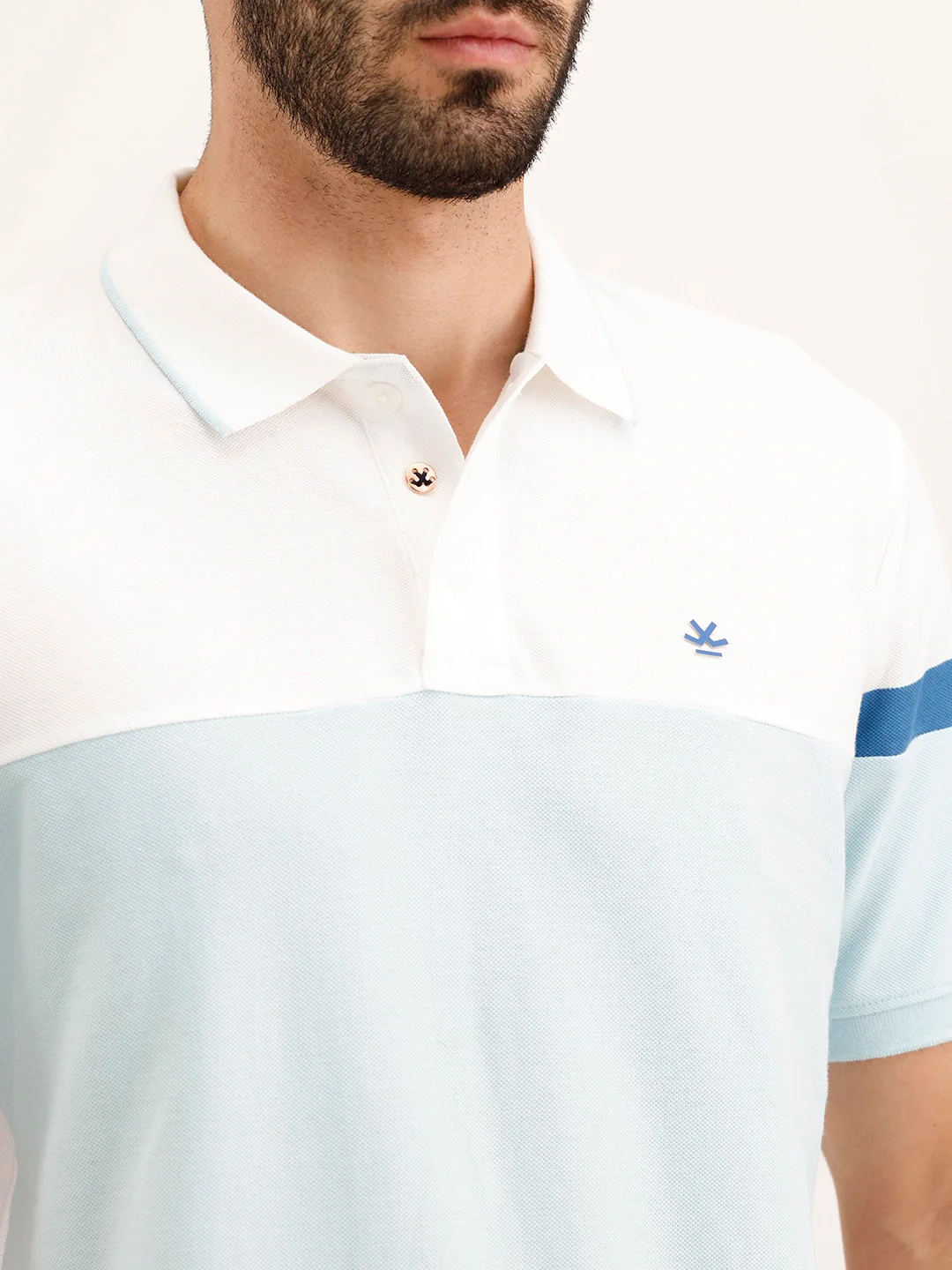 Slim Fit Polo T-Shirt | White - Image 5