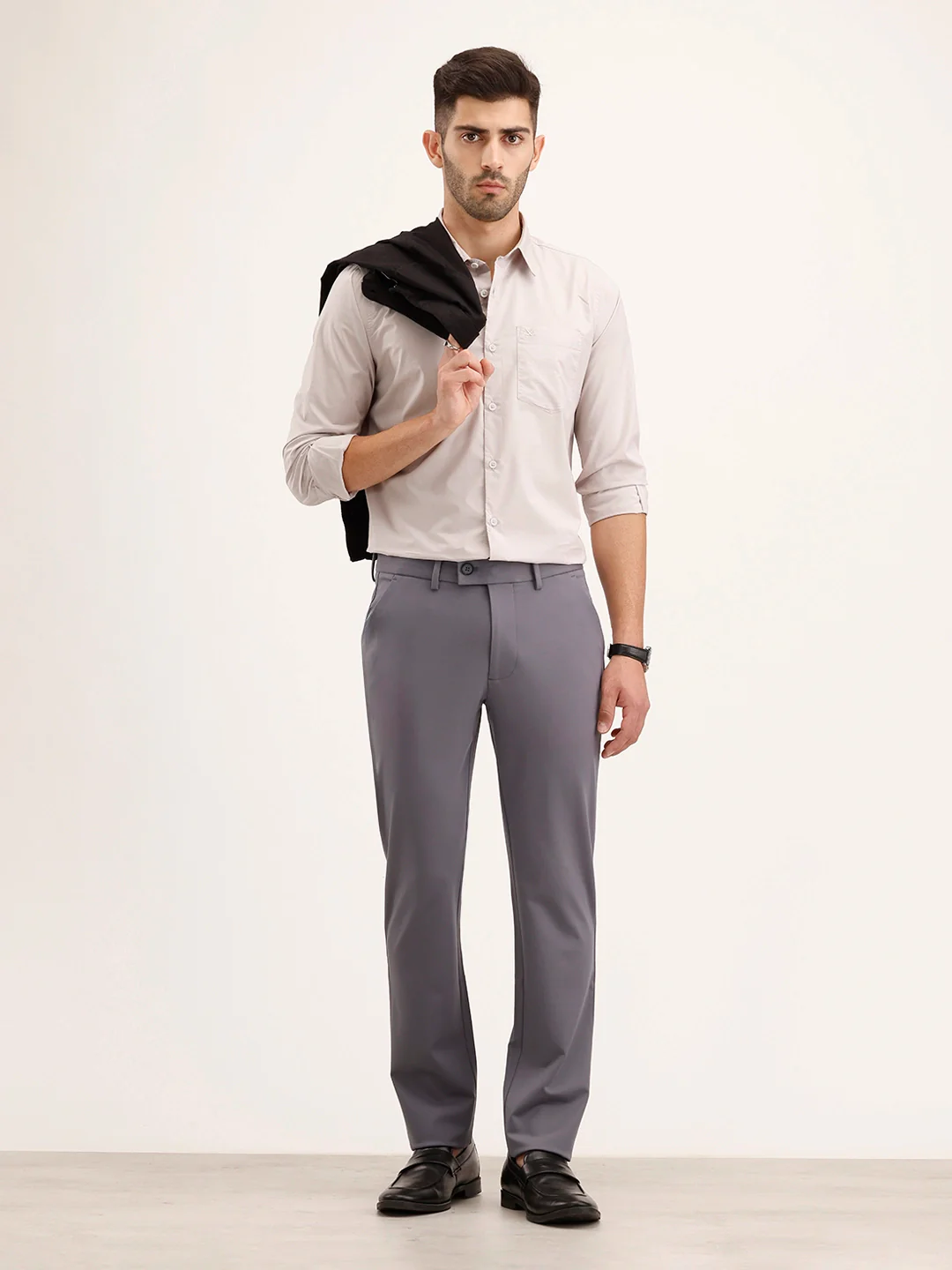 Slim Fit Trouser | Dark Grey - Image 2