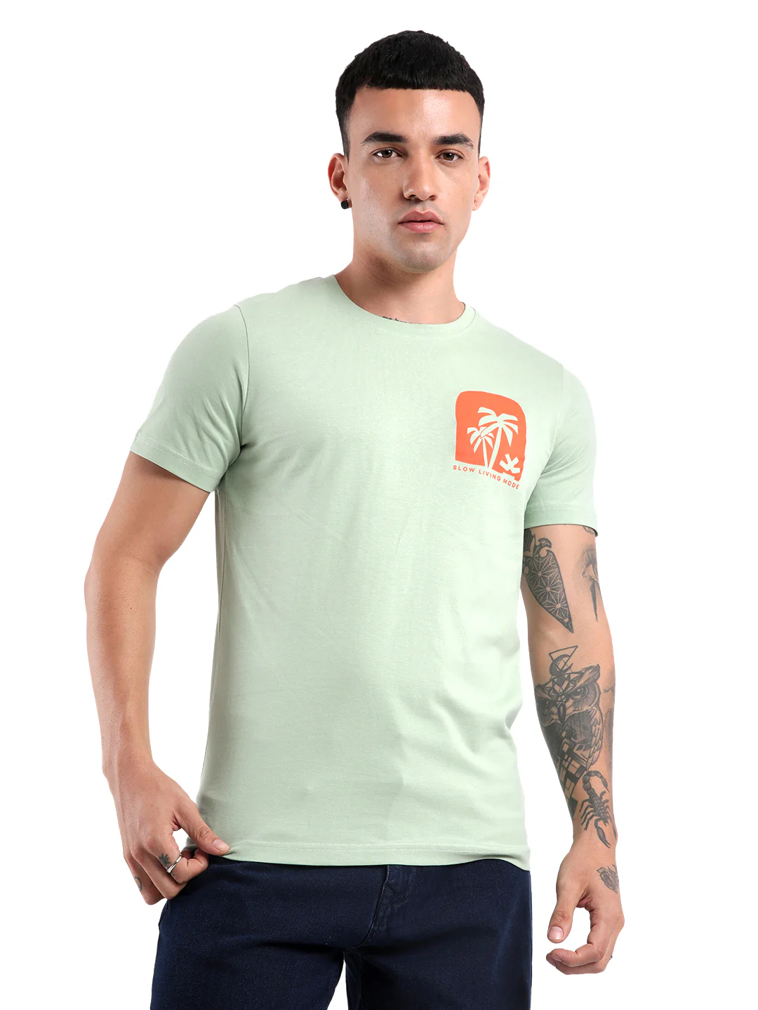 Slow Living Printed T-Shirt - Image 6