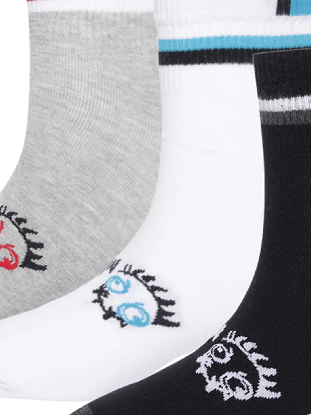 Snug Monster Sneaker Socks Pack of 3 - Image 5